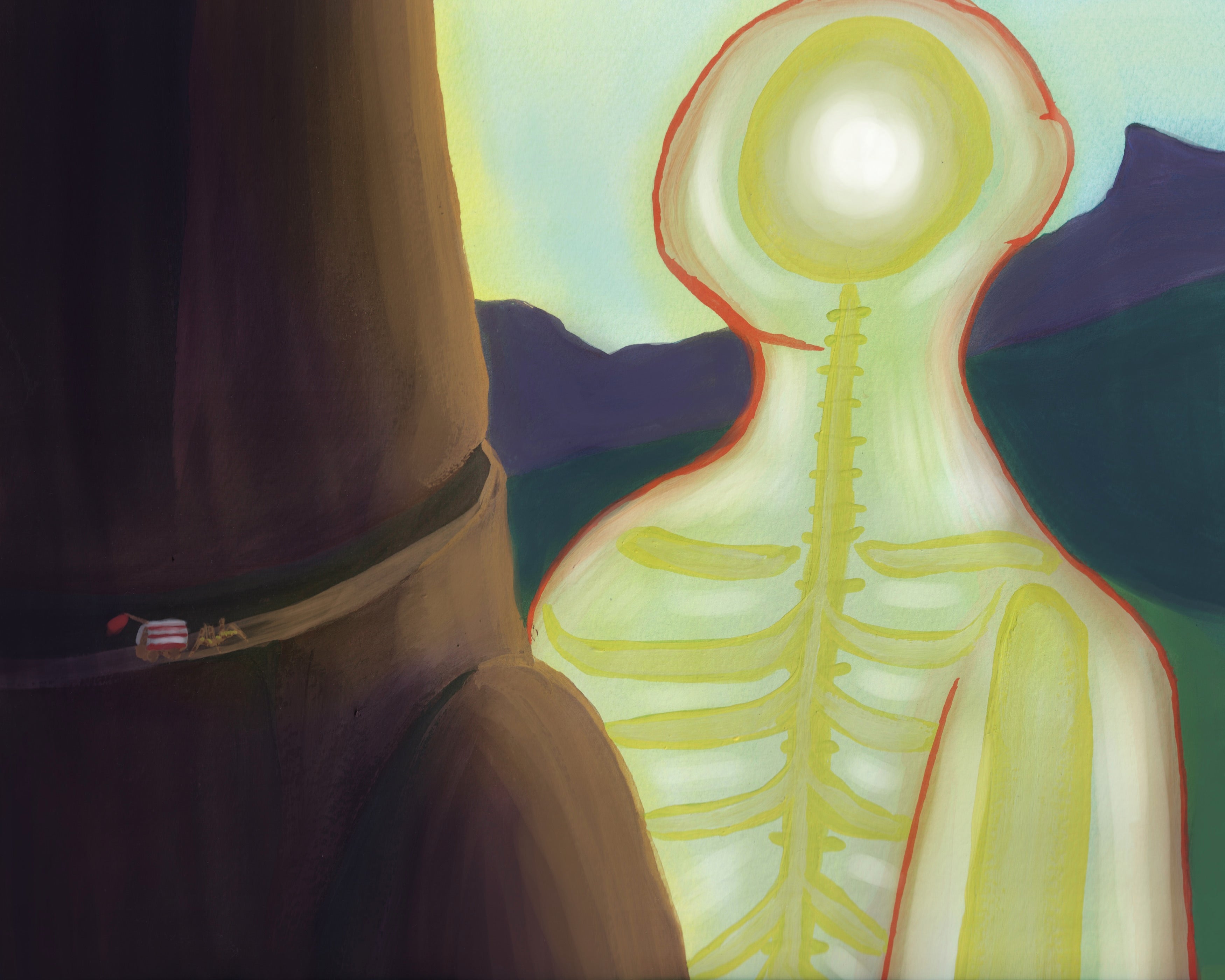 Colossal, Onlooker. 8 x 10 Print.
